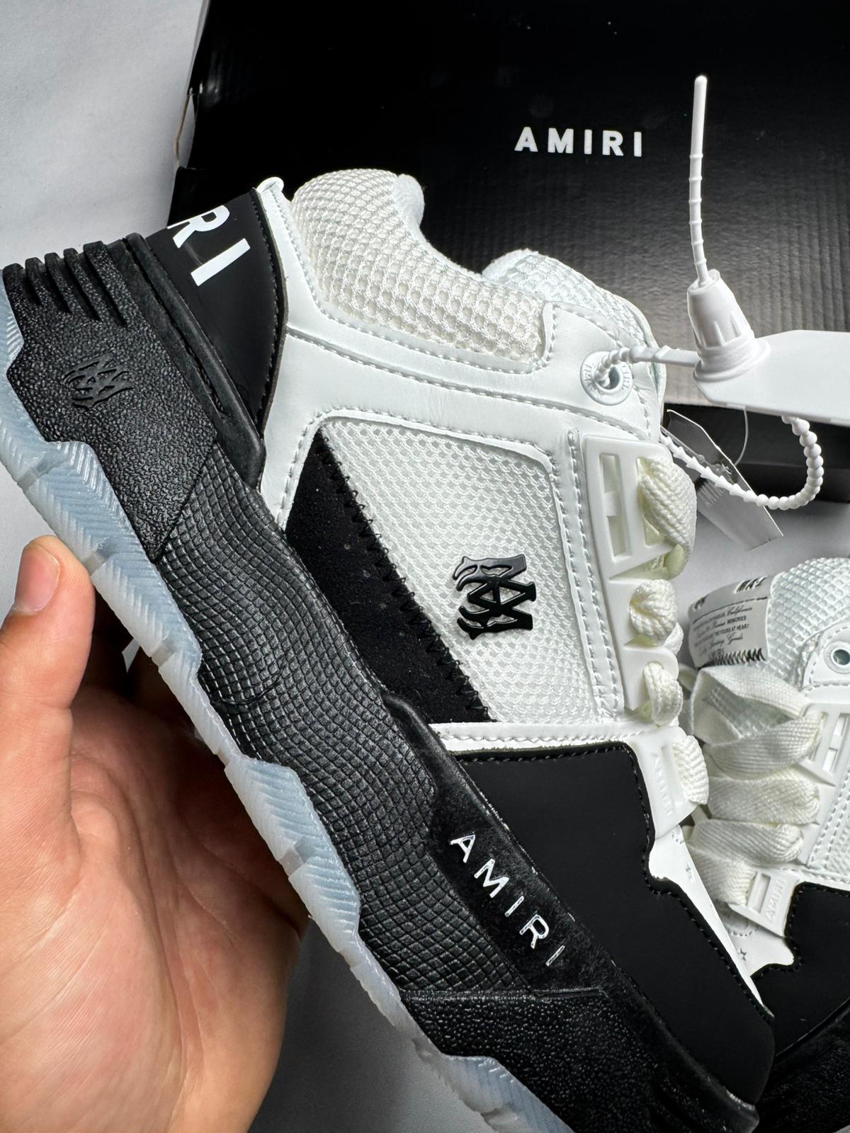 AMIRI MA-1 White and Black