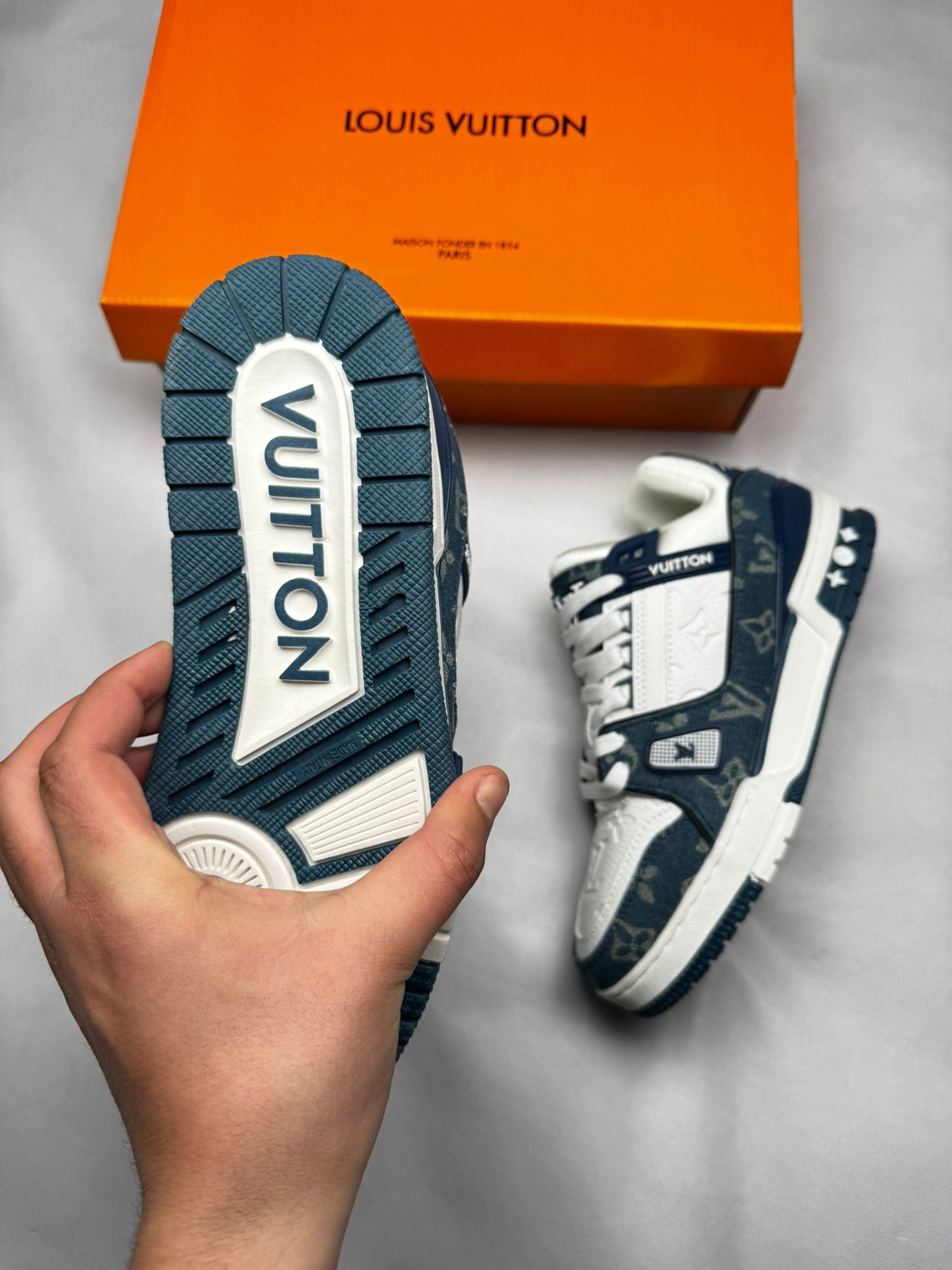 Louis Vuitton Trainer Blue
