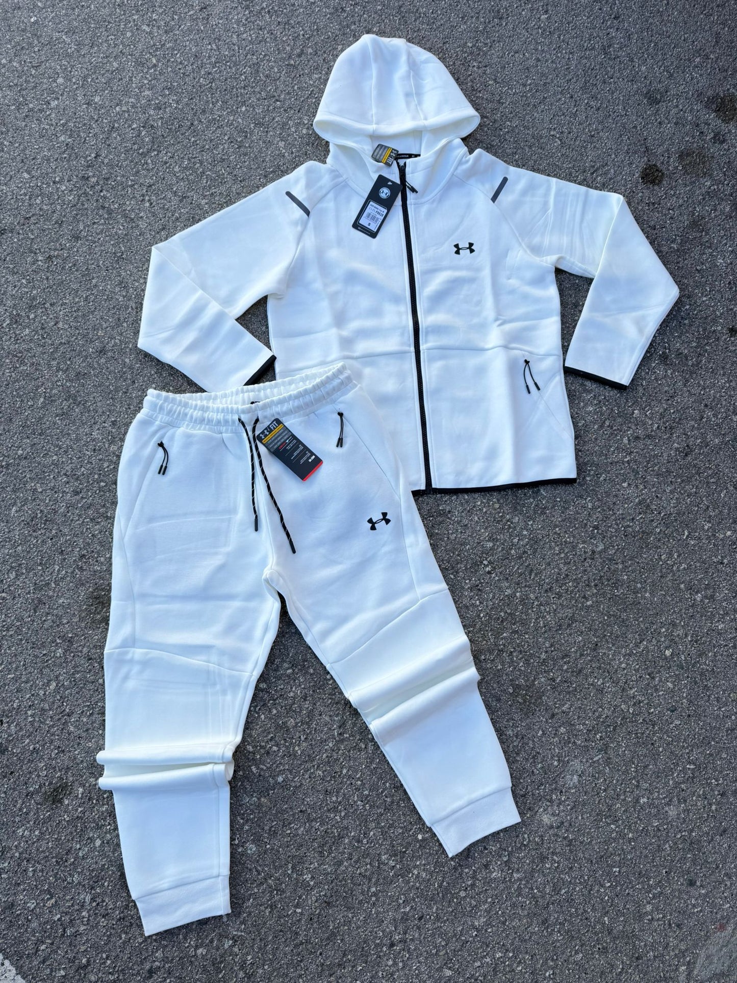 Conjunto Under Armour 2026 white