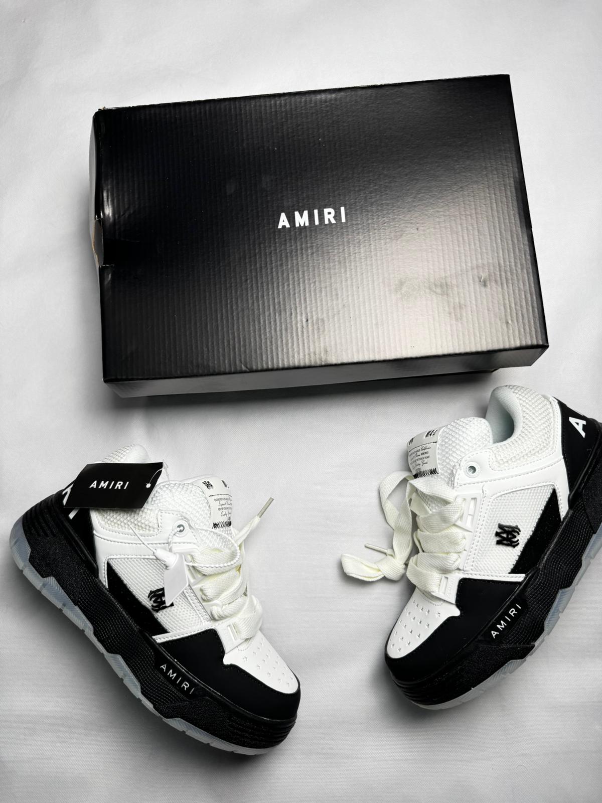 AMIRI MA-1 White and Black