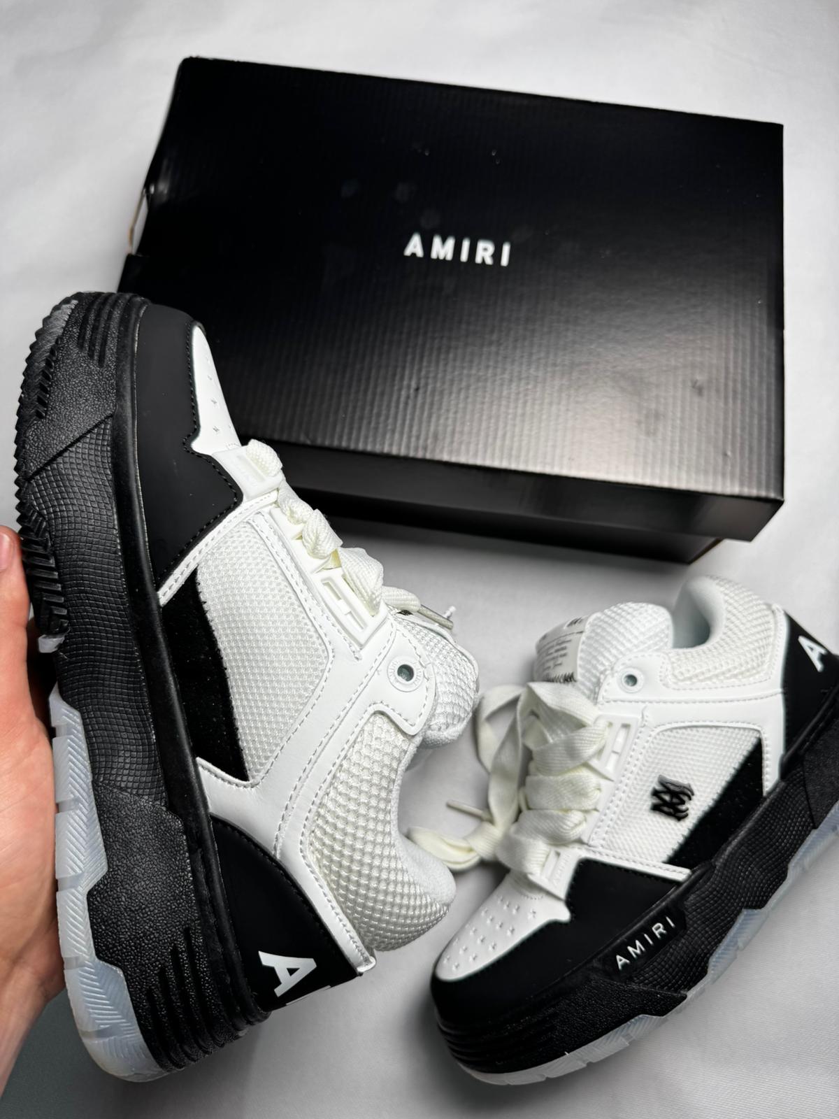 AMIRI MA-1 White and Black