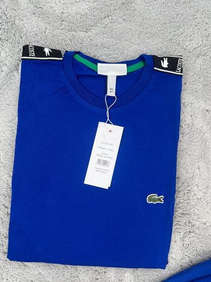 Conjunto Corto Lacoste Blue