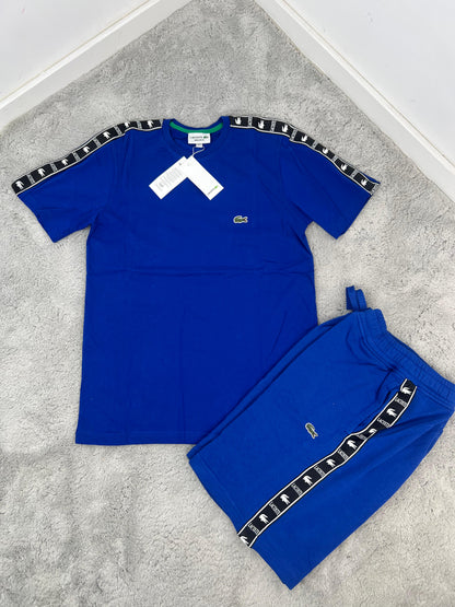 Conjunto Corto Lacoste Blue