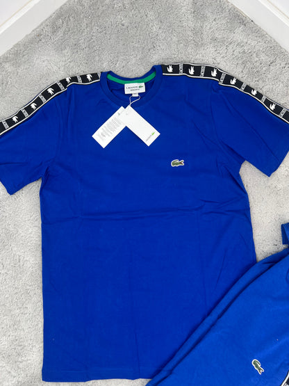 Conjunto Corto Lacoste Blue