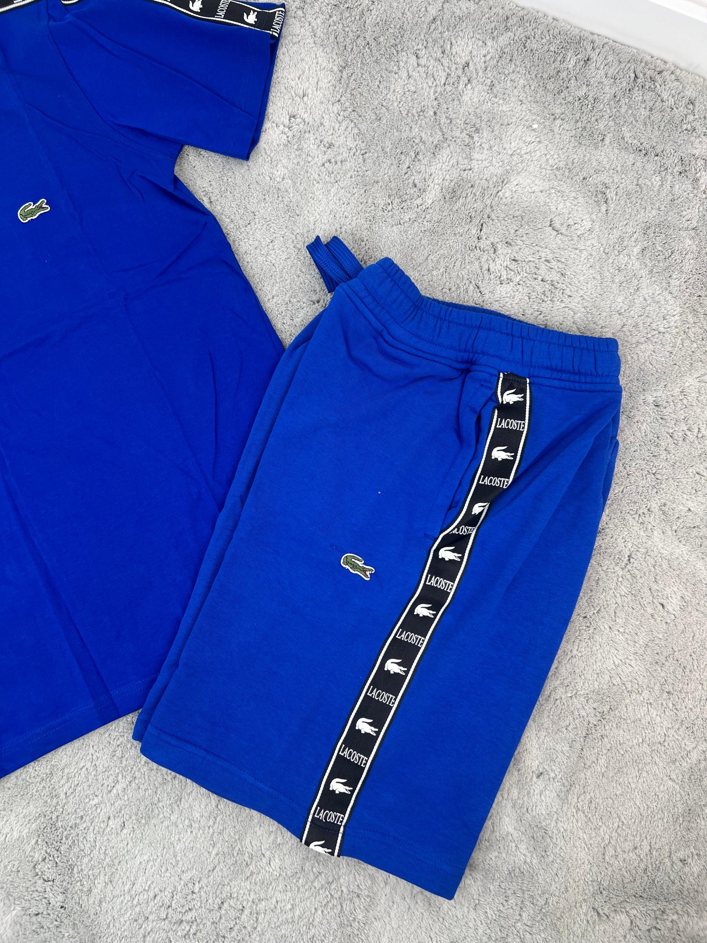 Conjunto Corto Lacoste Blue