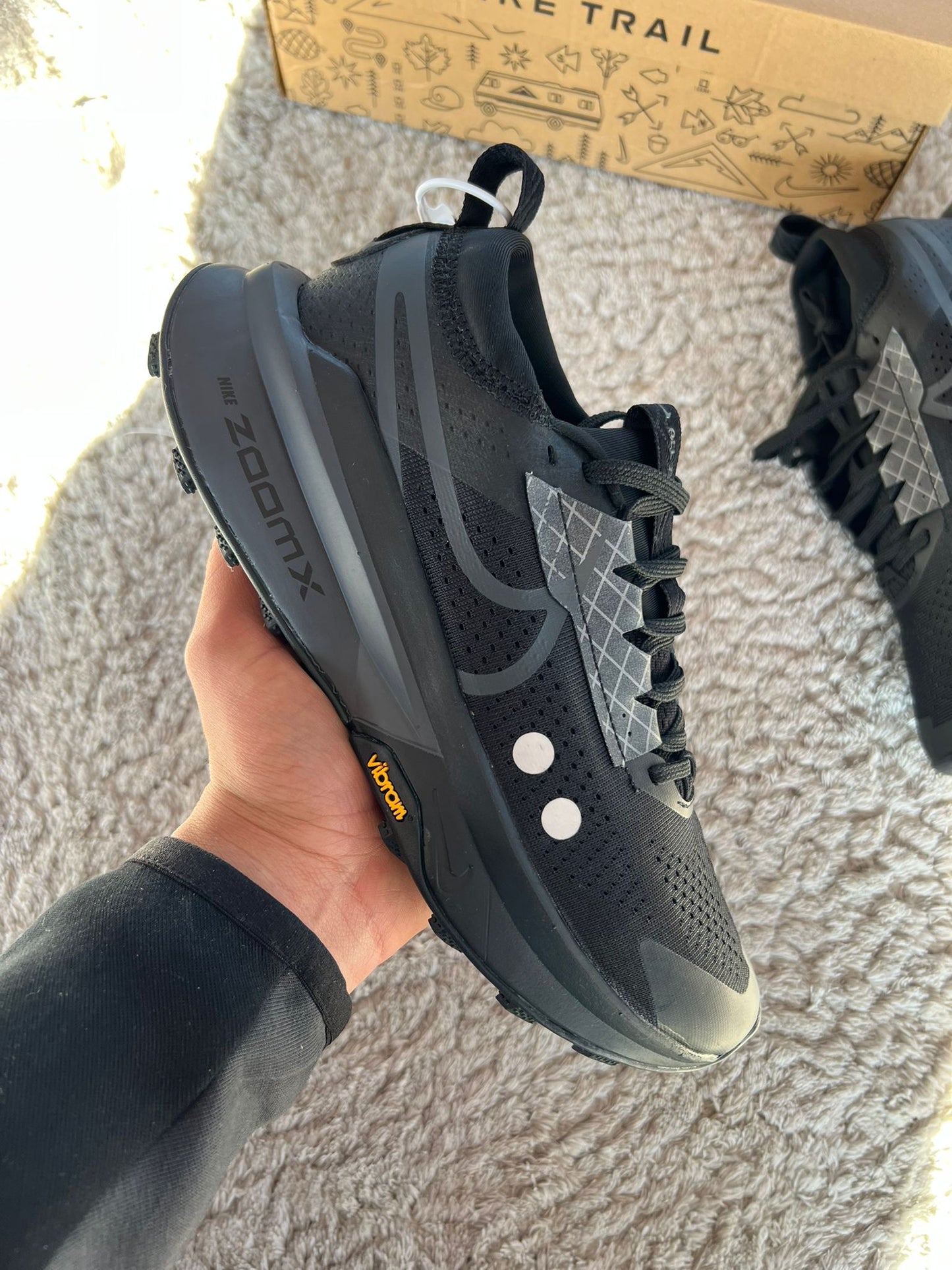 Nike ZoomX ZEGAMA TRAIL 2 BLACK