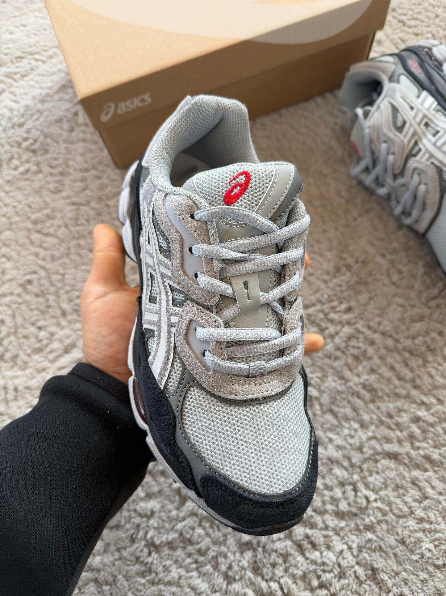 Asics Gel NyC Grey Black