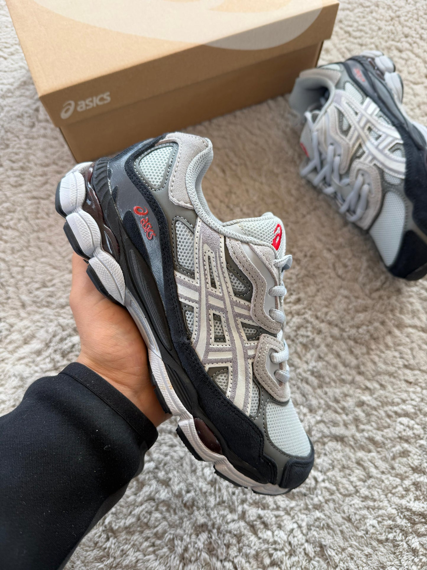 Asics Gel NyC Grey Black