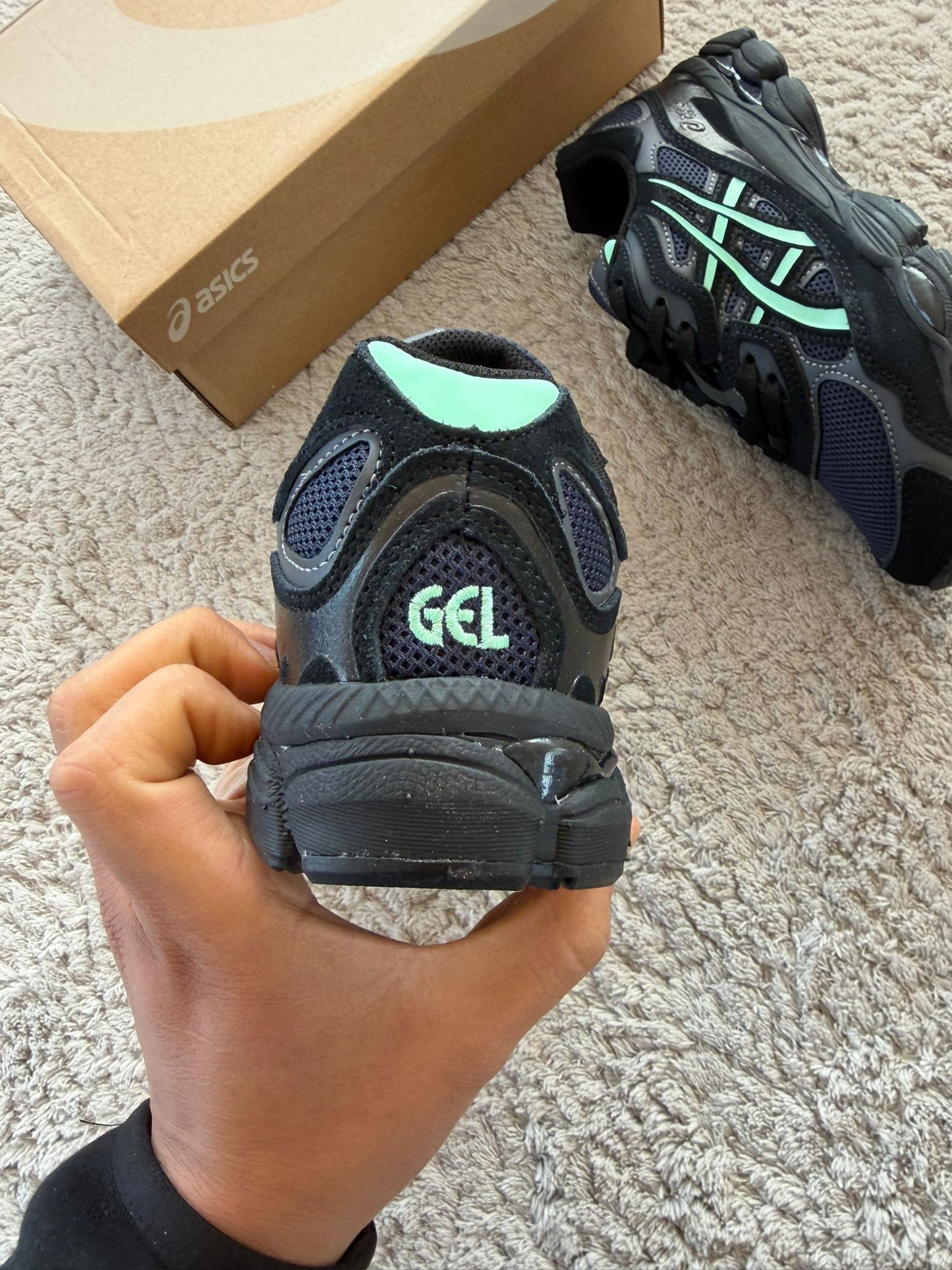Asics Gel NyC Black Blue